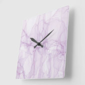 Abstrakte 10,75" quadratische Acrylmauer-Uhr Quadratische Wanduhr (Winkel)