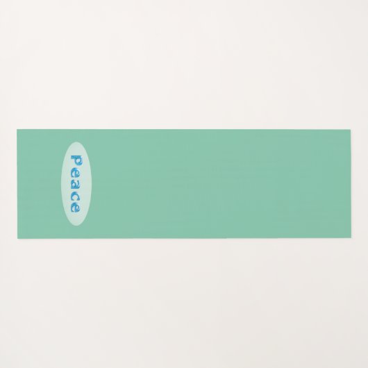 Abstrakte 12 Segmente, kreisförmig geometrisch Yogamatte (Rückseite (Horizontal))