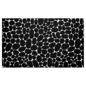 Abstrakte 160417 - Schwarzes auf Weiß Stoff (Fat Quarter (45,7 x 55,9 cm))