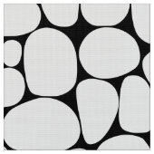 Abstrakte 160417 - Weiß auf Schwarzem Stoff (Nahaufnahme)