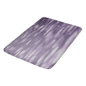 Abstrakte 1: Ultra Violet Shimmer Badematte (Schrägansicht)
