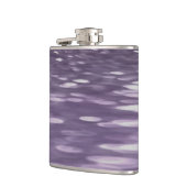 Abstrakte 1: Ultra Violet Shimmer Flachmann (Links)
