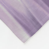 Abstrakte 1: Ultra Violet Shimmer Fleecedecke (Ecke)