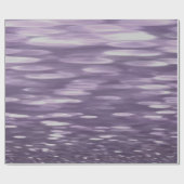Abstrakte 1: Ultra Violet Shimmer Geschenkpapier (Flach)