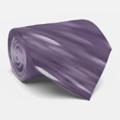 Abstrakte 1: Ultra Violet Shimmer Krawatte (Gerollt)