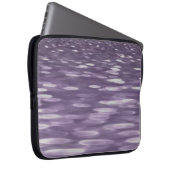 Abstrakte 1: Ultra Violet Shimmer Laptopschutzhülle (Vorne Rechts)