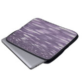 Abstrakte 1: Ultra Violet Shimmer Laptopschutzhülle (Vorne Knopf)