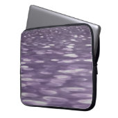 Abstrakte 1: Ultra Violet Shimmer Laptopschutzhülle (Vorderseite Links)