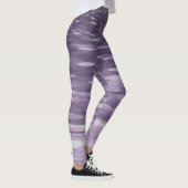 Abstrakte 1: Ultra Violet Shimmer Leggings (Rechts)