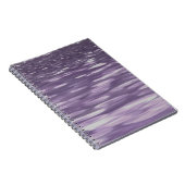 Abstrakte 1: Ultra Violet Shimmer Notizblock (Rechte Seite)