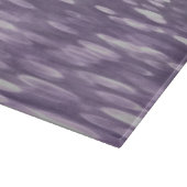 Abstrakte 1: Ultra Violet Shimmer Schneidebrett (Ecke)