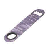 Abstrakte 1: Ultra Violet Shimmer Speedflaschenöffner (Rückseite Schrägansicht)