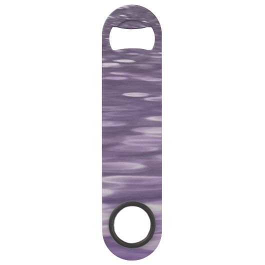 Abstrakte 1: Ultra Violet Shimmer Speedflaschenöffner (Vorderseite)
