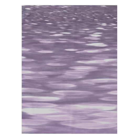 Abstrakte 1: Ultra Violet Shimmer Tischdecke (Vorderseite)