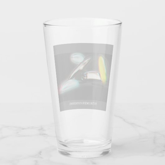 Abstrakte 3D Glas (Rückseite)