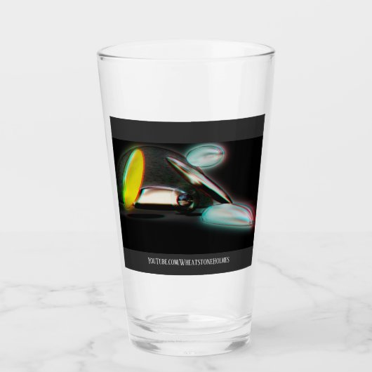 Abstrakte 3D Glas (Vorderseite)