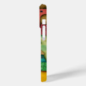 abstrakte 3D-Häuser - Einzigartiges Design Case-Mate iPhone Hülle (Rückseite / Links)