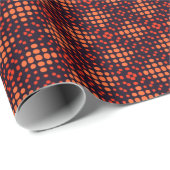 Abstrakte 3D-Illustration des modernen Pattern3d i Geschenkpapier (Rolleneckpunkt)