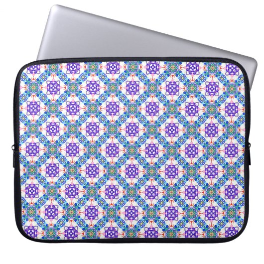 Abstrakte 3D-Illustration des modernen Pattern3d i Laptopschutzhülle (Vorderseite)