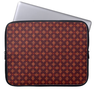 Abstrakte 3D-Illustration des modernen Pattern3d i Laptopschutzhülle