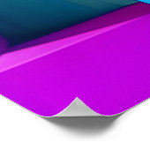 Abstrakte 3D-Rectangle-Block Moderne Wand Poster (Ecke)