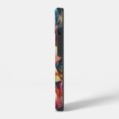 Abstrakte 3D-Rose iPhone Hülle (Linke Seite)