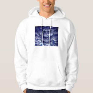 Abstrakte 3D-Wolkenkugel Hoodie