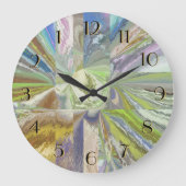 Abstrakte 5420 große Uhr nach hinten (Vorderseite)