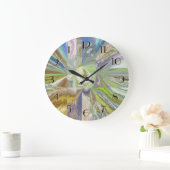 Abstrakte 5420 große Uhr nach hinten (Zuhause)