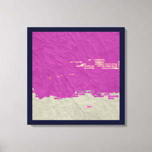 Abstrakte #757 Stretched Leinwand Art Print