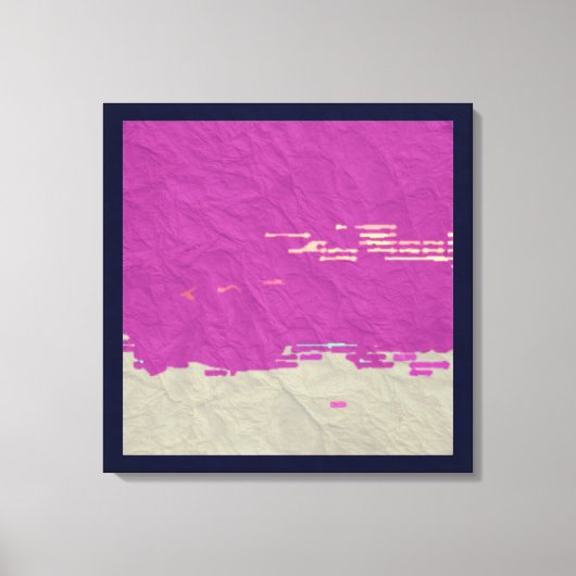 Abstrakte #757 Stretched Leinwand Art Print (Vorderseite)