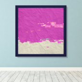 Abstrakte #757 Stretched Leinwand Art Print (Insitu (Holzboden))