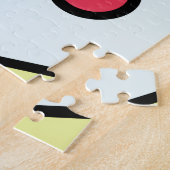 Abstrakte 80ermemphis-Popkunst-Artgraphiken Puzzle (Seite)