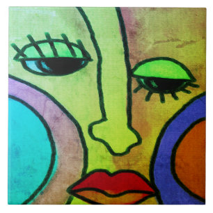 Abstrakte Abbildung 1 Fliese