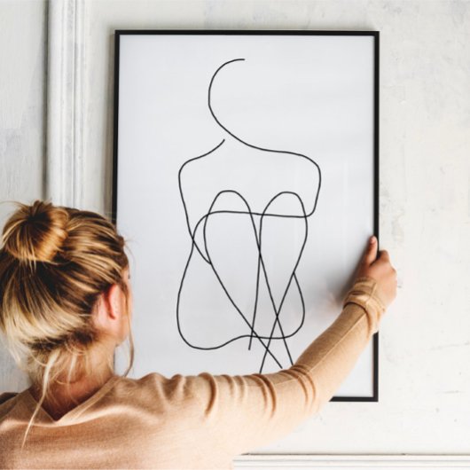 Abstrakte Abbildung 1 Poster