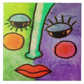 Abstrakte Abbildung 2 Fliese (Vorderseite)