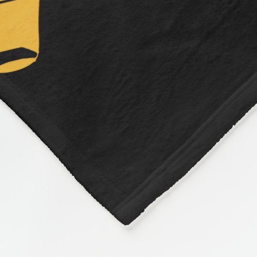 Abstrakte aborigine-Stammesmaske Fleecedecke (Ecke)