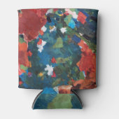 Abstrakte Acrylfarbe Hintergrund. Dosenkühler (Vorderseite)