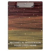 Abstrakte Acryllenstriche Klemmbrett (Vorderseite)