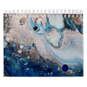 Abstrakte Acrylmalereien Art Calendar Kalender (Titelbild)