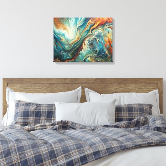 Abstrakte Acrylwerbung Leinwanddruck (Insitu (Schlafzimmer))