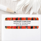 Abstrakte Adresse des Red Birch Tree Forest (Insitu)