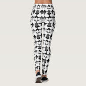 Abstrakte afrikanische Ethno Leggings (Rückseite)