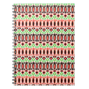Abstrakte afrikanische Ethno-Tradition Notizblock