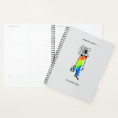 Abstrakte afrikanische Kunst, eleganter Mode-Lady- Planer (Anzeige)