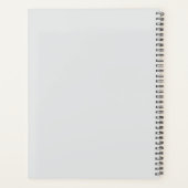 Abstrakte afrikanische Kunst, eleganter Mode-Lady- Planer (Rückseite)