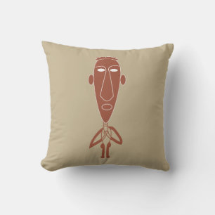 Abstrakte afrikanische moderne Kunst Kissen