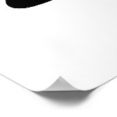 Abstrakte afrikanische Stammeskunst Poster (Ecke)