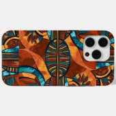Abstrakte afrozentrische Muster iPhone/iPad Gehäus Case-Mate iPhone Hülle (Rückseite (Horizontal))