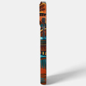 Abstrakte afrozentrische Muster iPhone/iPad Gehäus Case-Mate iPhone Hülle (Rückseite / Links)